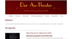 Desktop Screenshot of deraatheater.nl